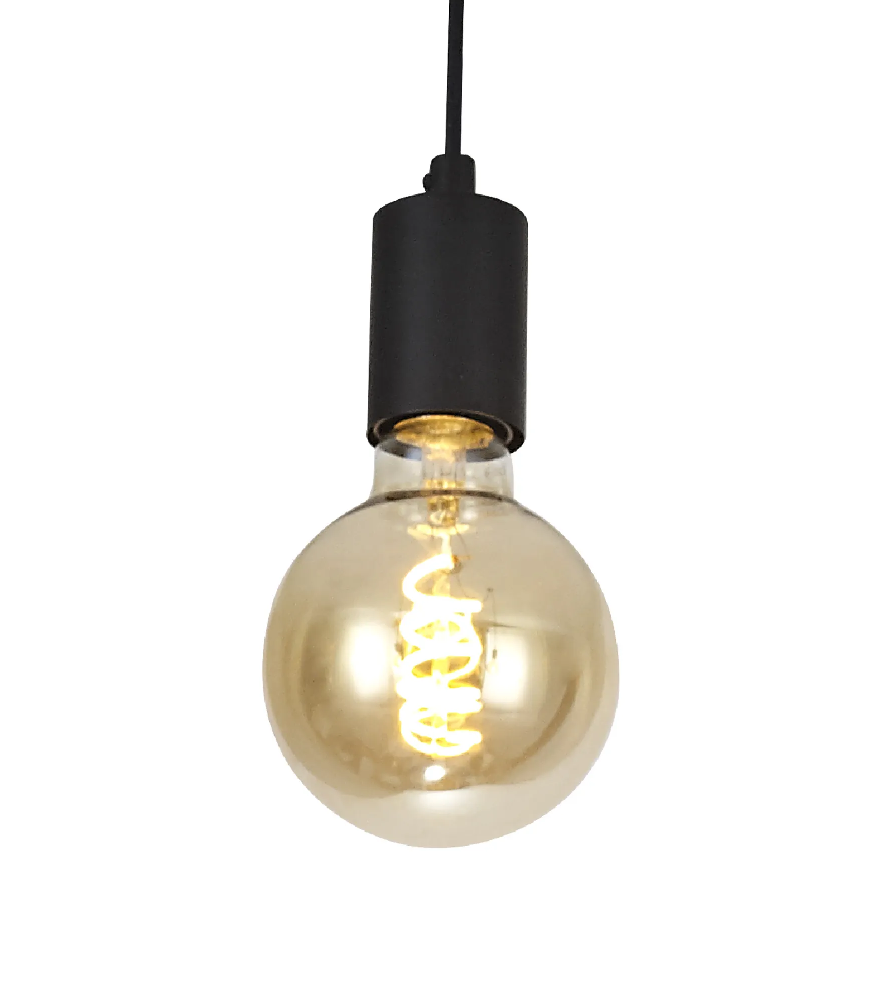 Dreifa 2m Spider/Multiple Pendant, 3 x E27, Black D0630  Deco Dreifa Pendant